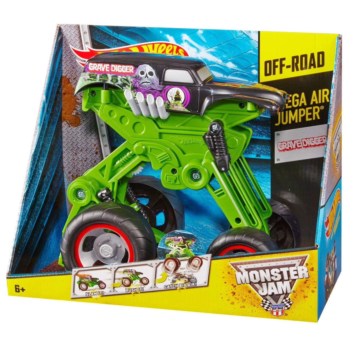 Hot Wheels Monster Jam Mega Air Jumper (Sizetyles May Vary)