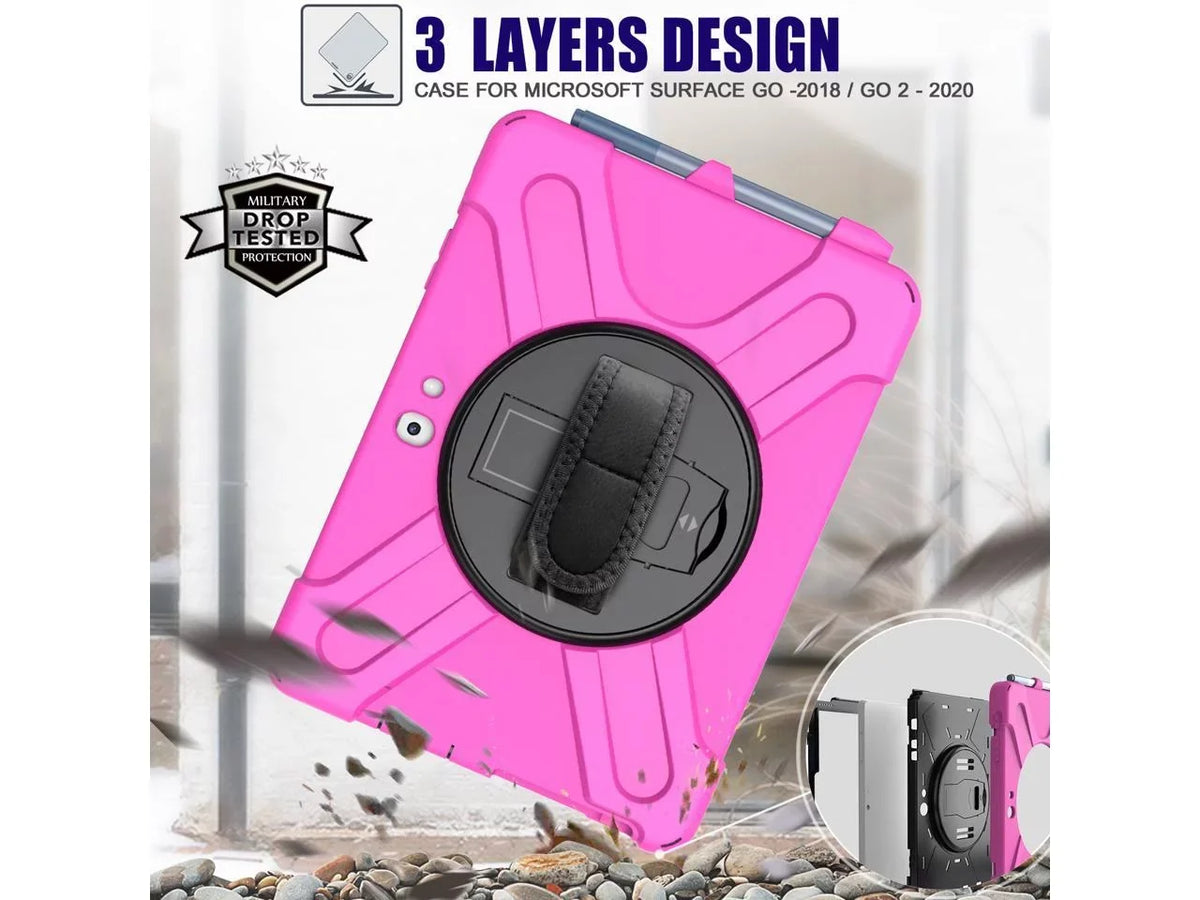 Case for Microsoft Sizeurface Go 3 10.5 inch 2021 / Sizeurface Go 2 10.5 inch 2020 / Sizeurface Go 10 inch 2018 with with Pen Holder, Sizehoulder Sizetrap