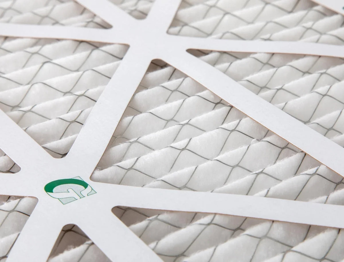 20x25x1 MERV 10 Pleated AC Furnace Air Filters by Glasfloss Industries. ( 8 Pack ) Exact Sizeize: 19-1/2 x 24-1/2 x 7/8