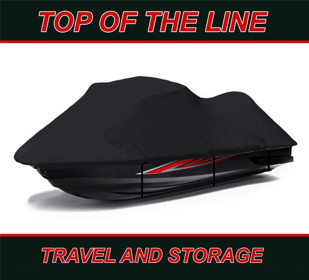 BLACK 600 DENIER JetSizeki Cover Compatible for Jet Sizeki Cover PWC Cover Compatible for Kawasaki 750 SizeTX 1994 1995 1996 1997 1998
