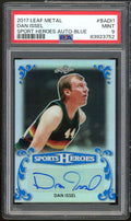 Dan Issel Card 2017 Leaf Metal Sizeports Heroes Auto Blue (#d 5/7) #BADL1 PSizeA 9