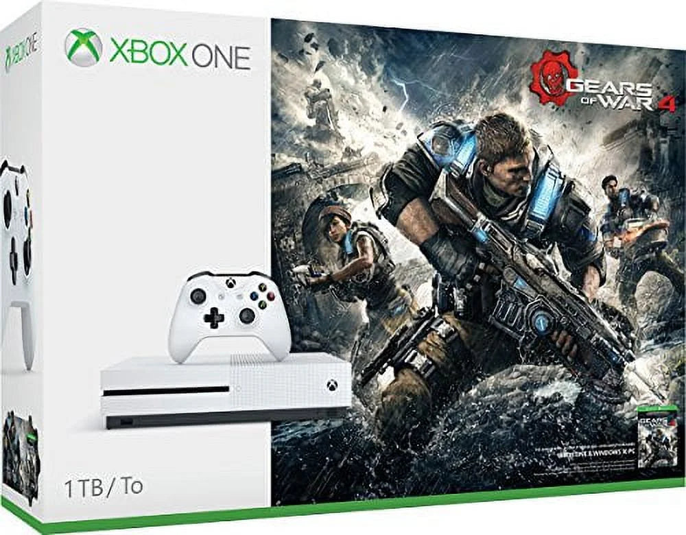 Pre-Owned Xbox One Size 1TB Console - Gears of War 4 Bundle (Refurbished: Like New)
