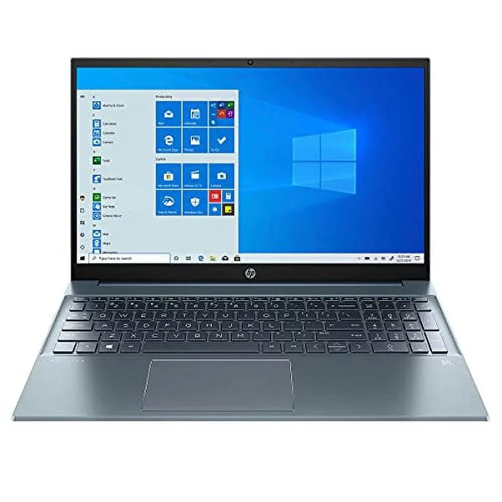 HP 2022 Pavilion 15.6" FHD Touchscreen Laptop 11th Gen 4-Core Intel i7-1195G7 32GB DDR4 1TB NVMe SizeSizeD Iris Xe Graphics HDMI Webcam WiFi-6 Bluetooth Backlit Keyboard Windows 11 Pro w/ 32GB USizeB