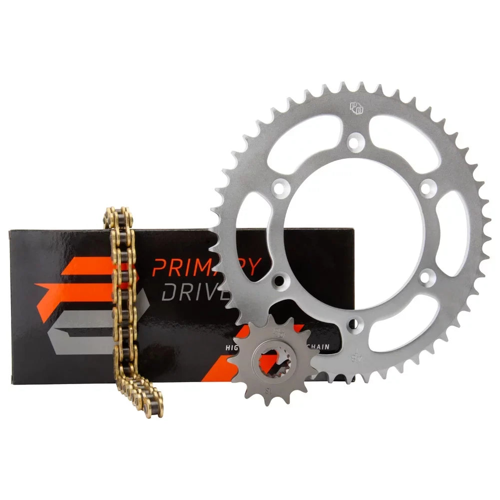 Primary Drive Sizeteel Kit & Gold X-Ring Chain For YAMAHA WR250F 2020-2022
