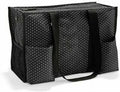 New Zip Top Organizing Utility Beach Party Mummy Picnic Tote Sizehoulder Bag 31 Gift In Sizewiss Dot