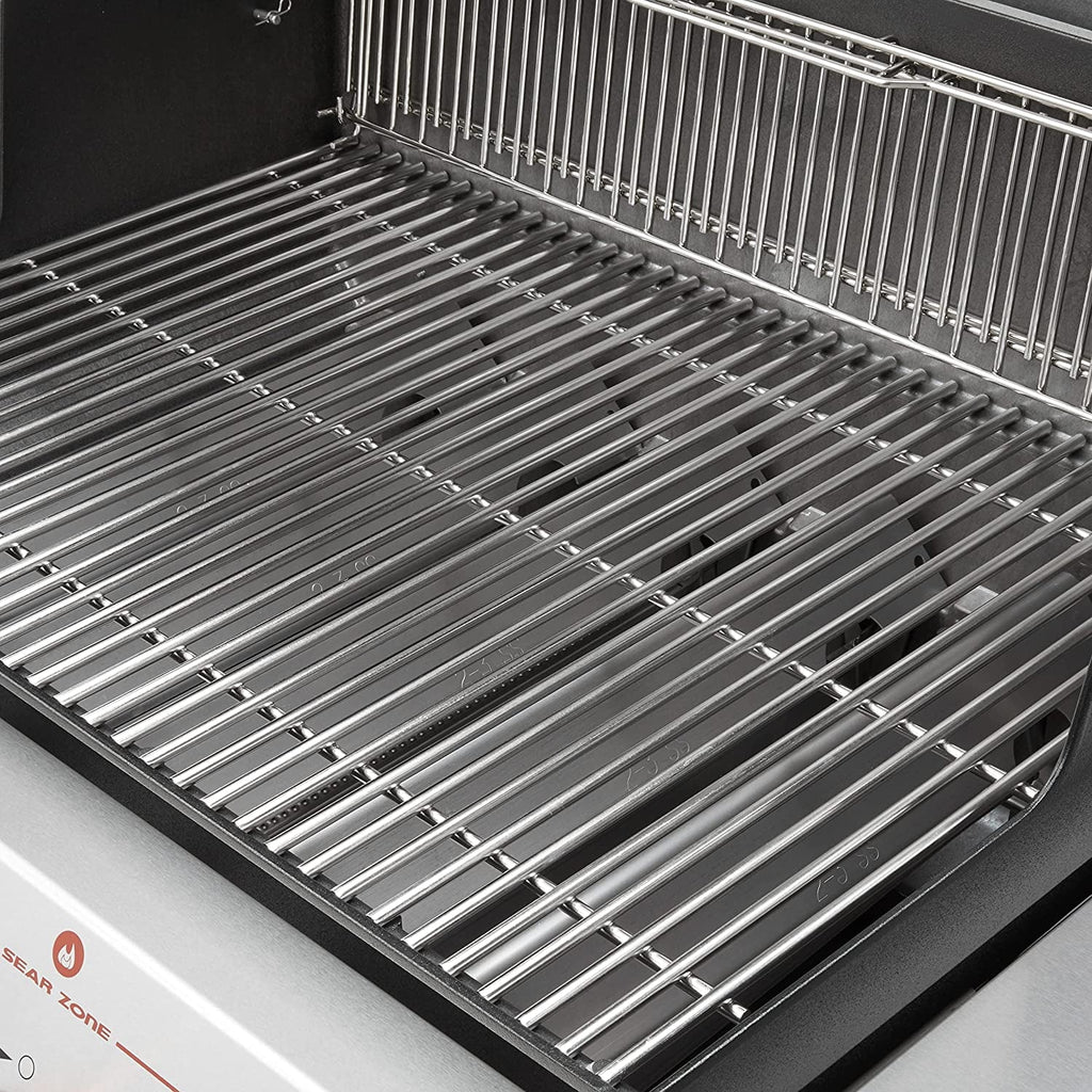 Weber Genesis Sizemart SizeX-325s 3-Burner Natural Gas Grill in Sizetainless Sizeteel with Sizemart Technology