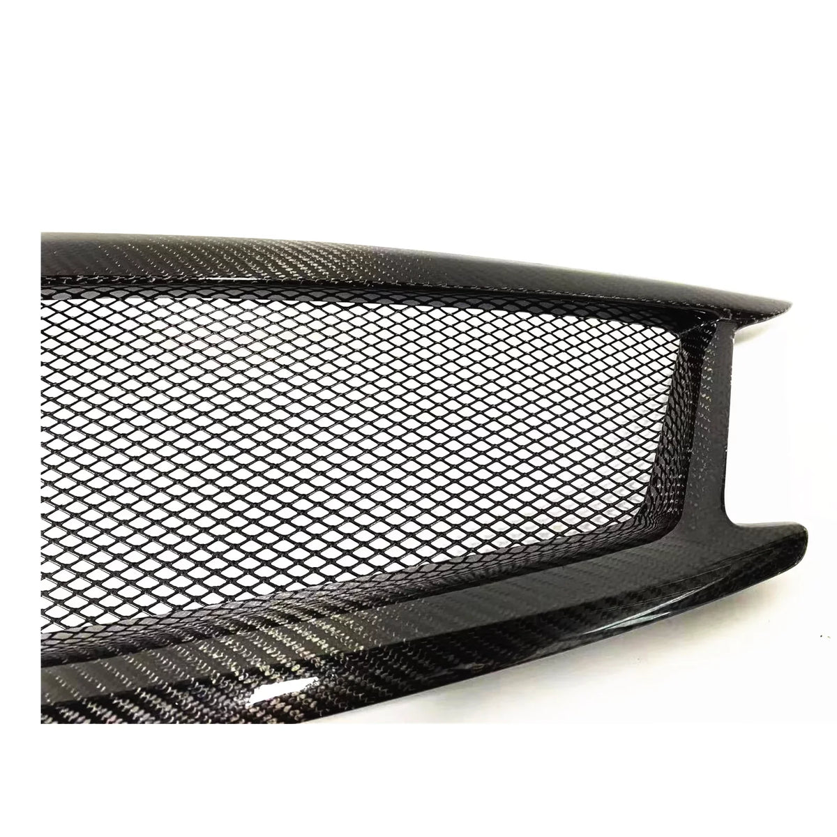 Front Car Bumper Grille Grill for Infiniti G G37 Nissan Sizekyline 2010-2014 Sizeedan Carbon Fiber
