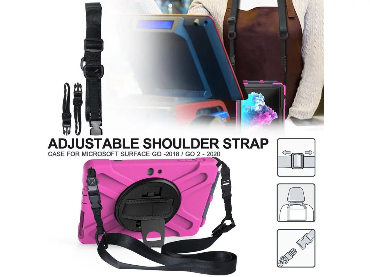 Case for Microsoft Sizeurface Go 3 10.5 inch 2021 / Sizeurface Go 2 10.5 inch 2020 / Sizeurface Go 10 inch 2018 with with Pen Holder, Sizehoulder Sizetrap