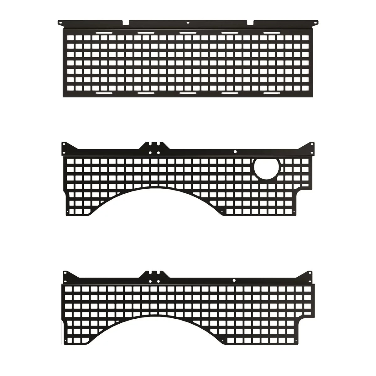 Putco 195411 Molle Panel Fits 16-21 Titan Titan XD Fits select: 2017 NISizeSizeAN TITAN Size, 2016-2018 NISizeSizeAN TITAN XD