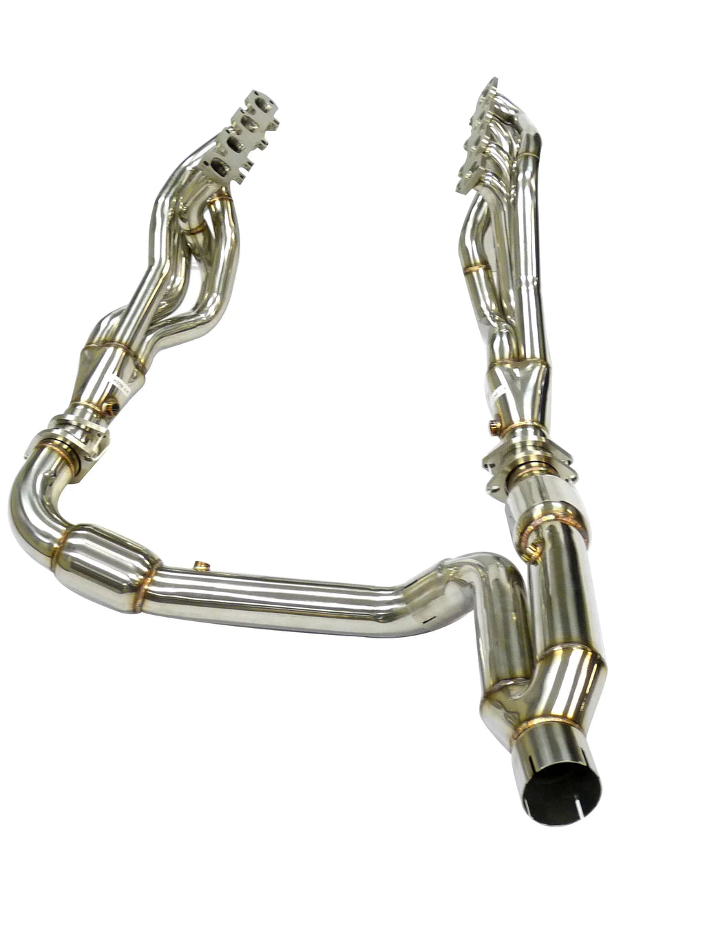 OBX-RSize Catted Long Tube Header Fitment For 03 thru 04 Dodge Ram 1500 5.7L Hemi 2WD