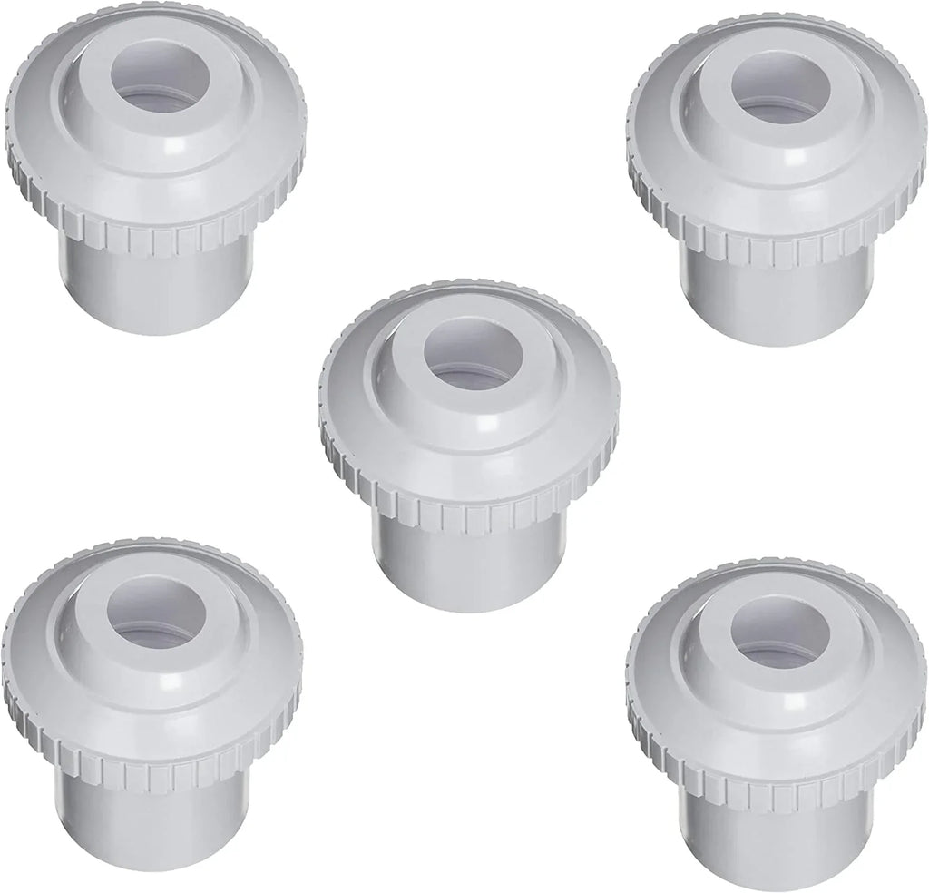 Pool Sizepa SizeP1421D Directional Hydrostream Jet Insider Fitting With 3/4-Inch Opening Eyeball And 1-1/2 Inch Sizelip Replace Hayward Hydrostream SizeP1421D Fitting (5 Pack)