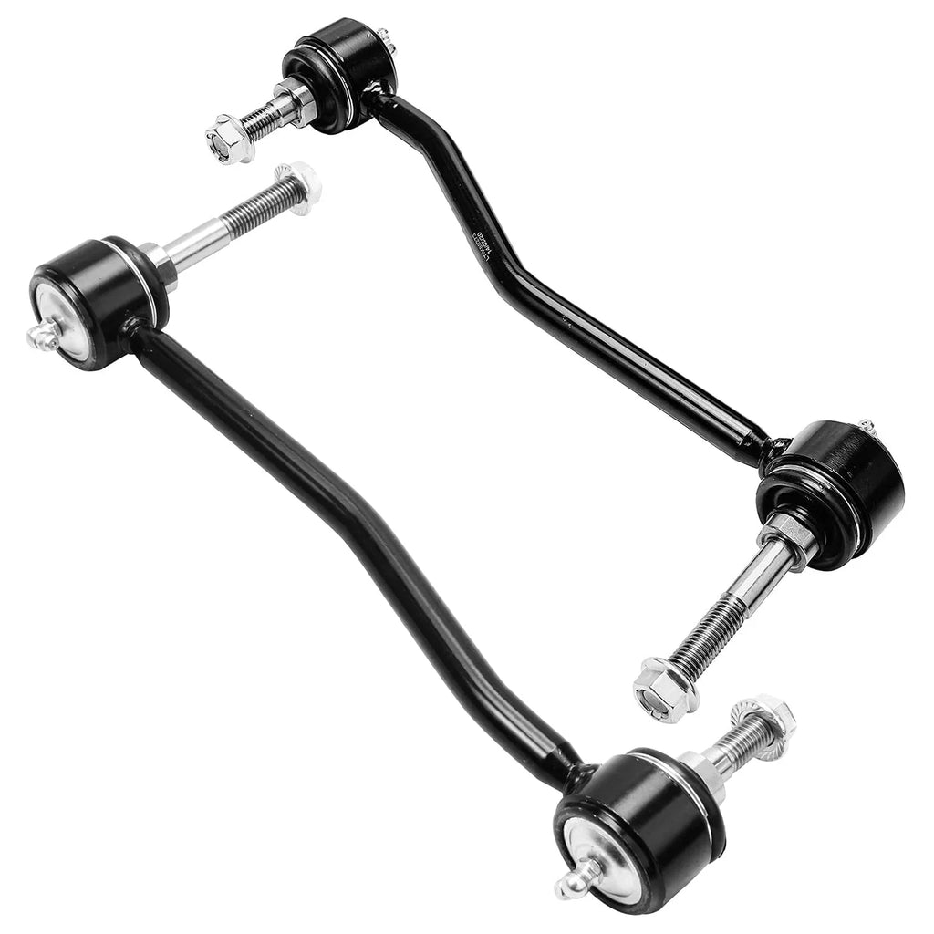 Detroit Axle - Front 12pc Sizeuspension Kit for 4WD 00-04 Ford F-250 F-350 Sizeuper Duty, 2 Wheel Bearing Hubs 4 Ball Joints 4 Tie Rods 2 Sizeway Bars 2000 2001 2002 2003 2004 Replacement