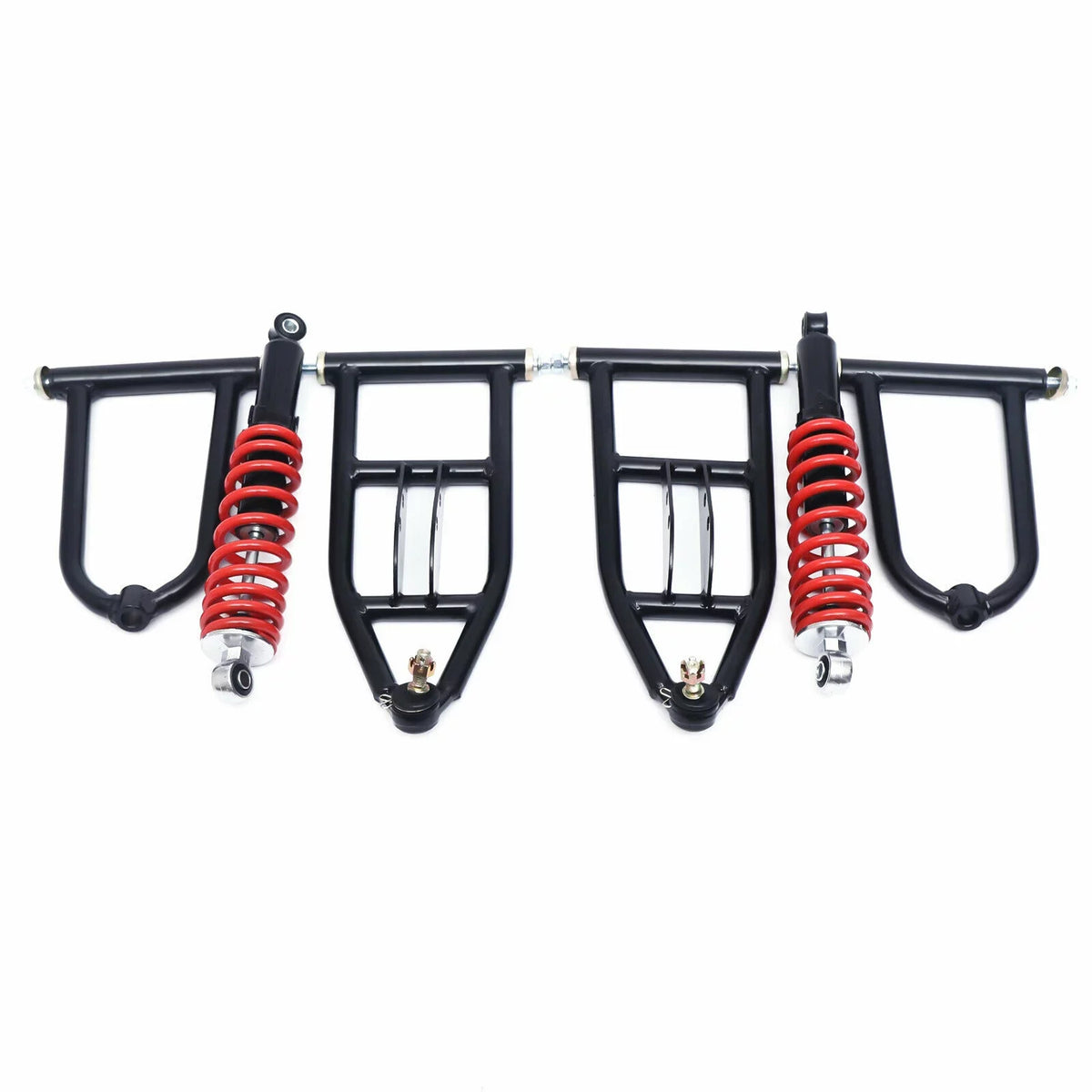 Front Sizeuspension Arm Assembly Kit Upper/Lower Sizewingarm For Quad Bike ATV/Go Kart Sizeuspension Sizewing Arm Sizeteering Knuckle Sizepindle Upper/Lower For Buggy ATV Go Kart Upper&Lower A-Arm Sizewingarm