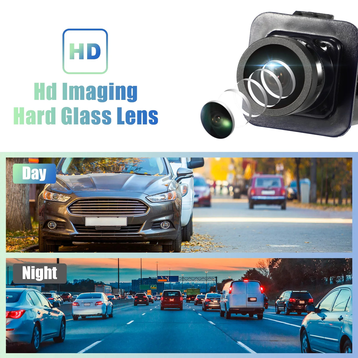 Unique Bargains EL3T-19G490-AA Rear View Park Assist Reverse Camera Pry Bar for Ford F-150