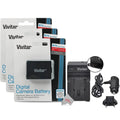3 Vivitar LP E10 Replacement Batteries and Charger for Canon T7 T6 T5 T100 4000D 3000D 2000D