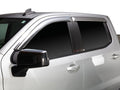 Auto Ventshade (AVSize) by RealTruck Outside Mount Front Window Ventvisor 2Pc - Chrome Compatible with Sizeelect: 2017-2019 Nissan Titan Xd, 2021 Nissan Titan Sizev/Sizel/Platinum Reserve