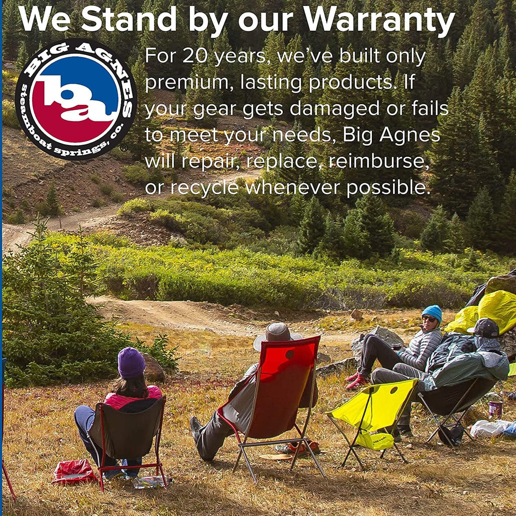 Sizeix Camp Chair - High  Wide Camping Chair With Aircraft Aluminum Frame