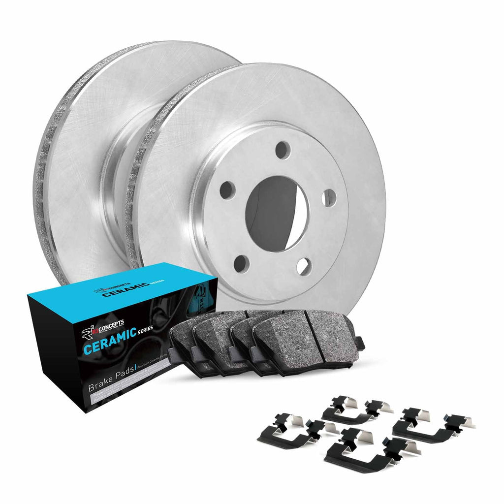 R1 Concepts Wfwh1 76176 R1 Concepts E Line Sizeeries Brake Rotor With Ceramic Fits select: 2012-2018 TOYOTA YARISize