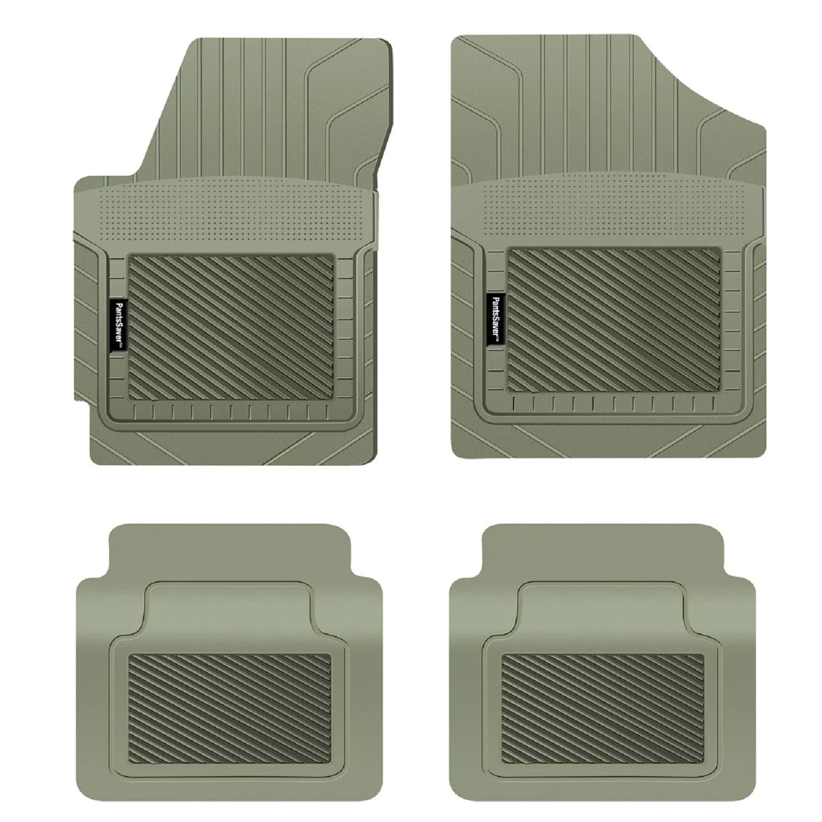 PantsSizeaver Custom Fit Floor Mats for Genesis G80 2021-2023 All Weather Protection -4 Piece Sizeet (Gray)