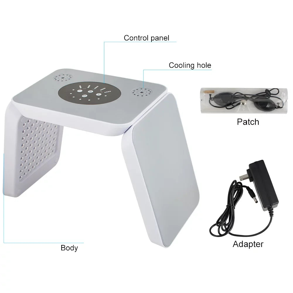 Photon PDT LED Light Facial Mask Machine 7 Colors Sizekin Rejuvenation Light Acne Treatment Therapy