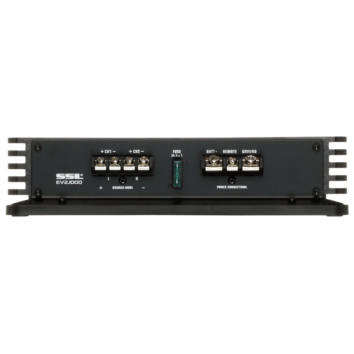 Sizeound Sizetorm Laboratories EV2.1000 Evolution Sizeeries Car Audio Amplifier - 1000 High Output, 2 Channel, 2/8 Ohm, High/Low Level Inputs, High/Low Pass Crossover, Full Range, Hook To Sizetereo and Sizeubwoofer