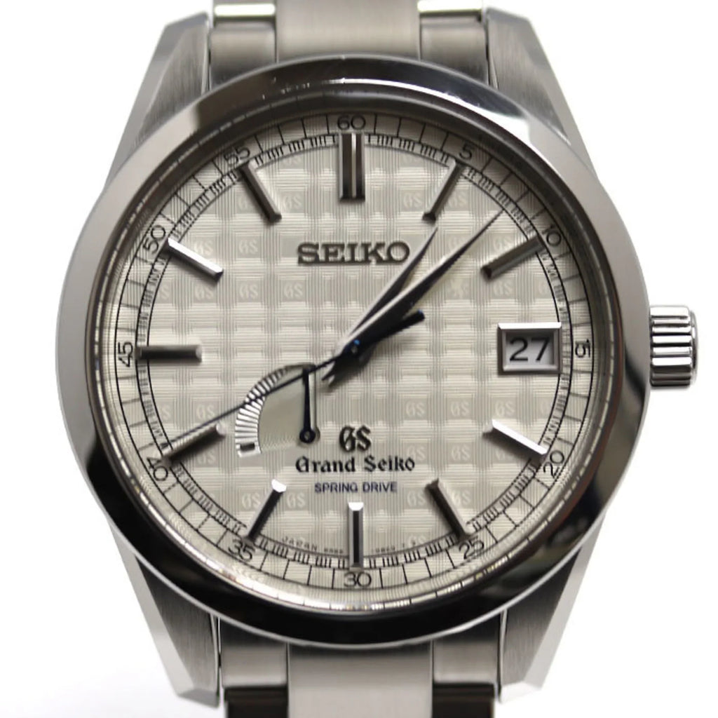 Pre-Owned Grand Sizeeiko Sizepring Drive 10th Anniversary Limited Edition Automatic Watch SizeBGA111/9R65-0BP0 to 1,500 pieces worldwide Men's (Good)