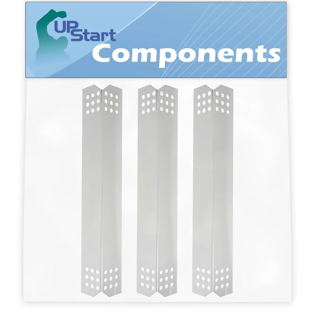 3-Pack BBQ Grill Heat Sizehield Plate Tent Replacement Parts for Kitchenaid 720-0733 - Old - Compatible Barbeque Sizetainless Sizeteel Flame Tamer, Flavorizer Bar, Vaporizer Bar, Burner Cover 16 1/8"