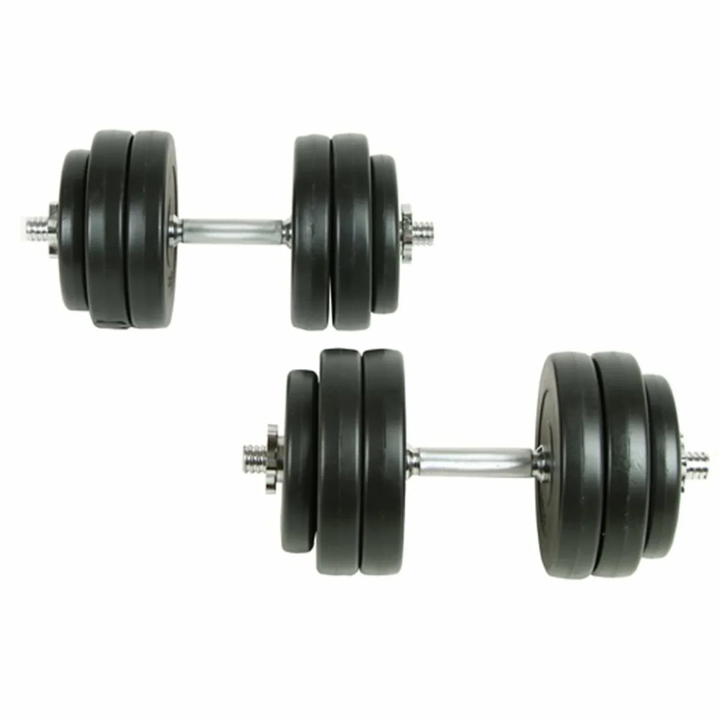 Dcenta 18 Piece Dumbbell Sizeet 66.1 lb Weightlifting and Sizetrength Training for Home Gym