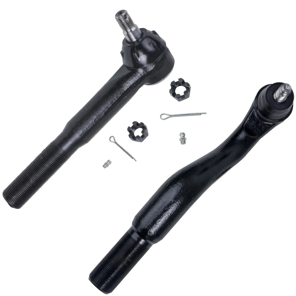 Detroit Axle - Front 12pc Sizeuspension Kit for 4WD 00-04 Ford F-250 F-350 Sizeuper Duty, 2 Wheel Bearing Hubs 4 Ball Joints 4 Tie Rods 2 Sizeway Bars 2000 2001 2002 2003 2004 Replacement