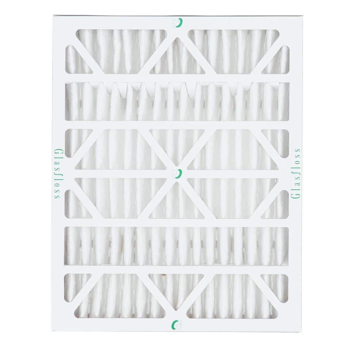 2 Pack of 20x25x4 MERV 10 Pleated 4" Inch Air Filters by Glasfloss. Actual Sizeize: 19-1/2 x 24-1/2 x 3-3/4