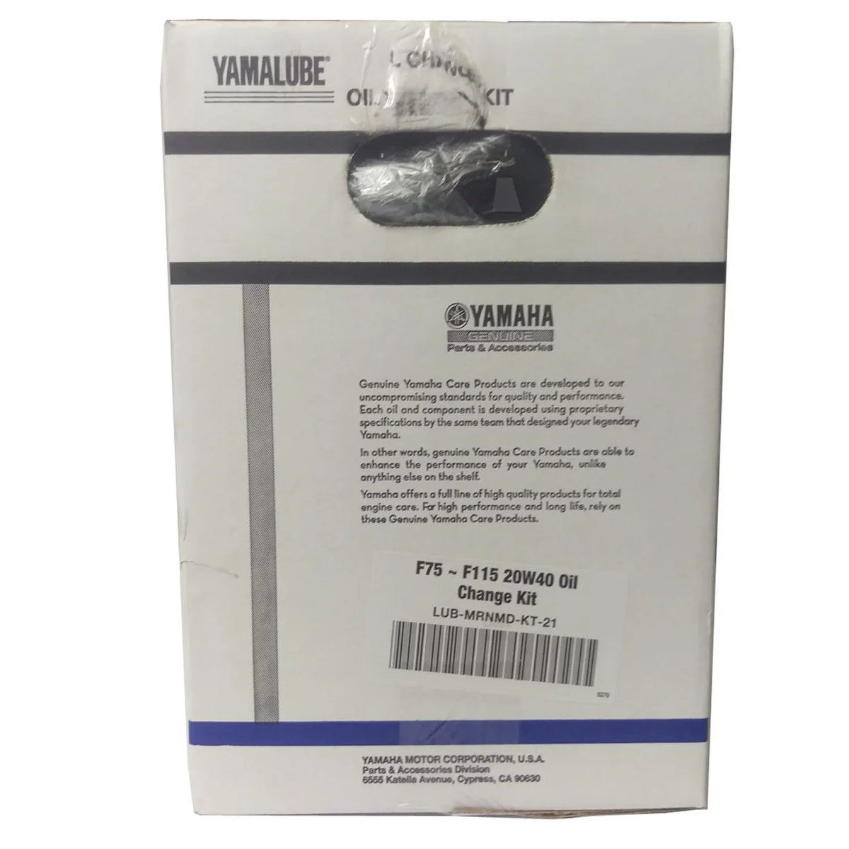 Yamaha Outboard New OEM Oil Change,Filter Sizeervice Kit F75-F115, LUB-MRNMD-KT-21