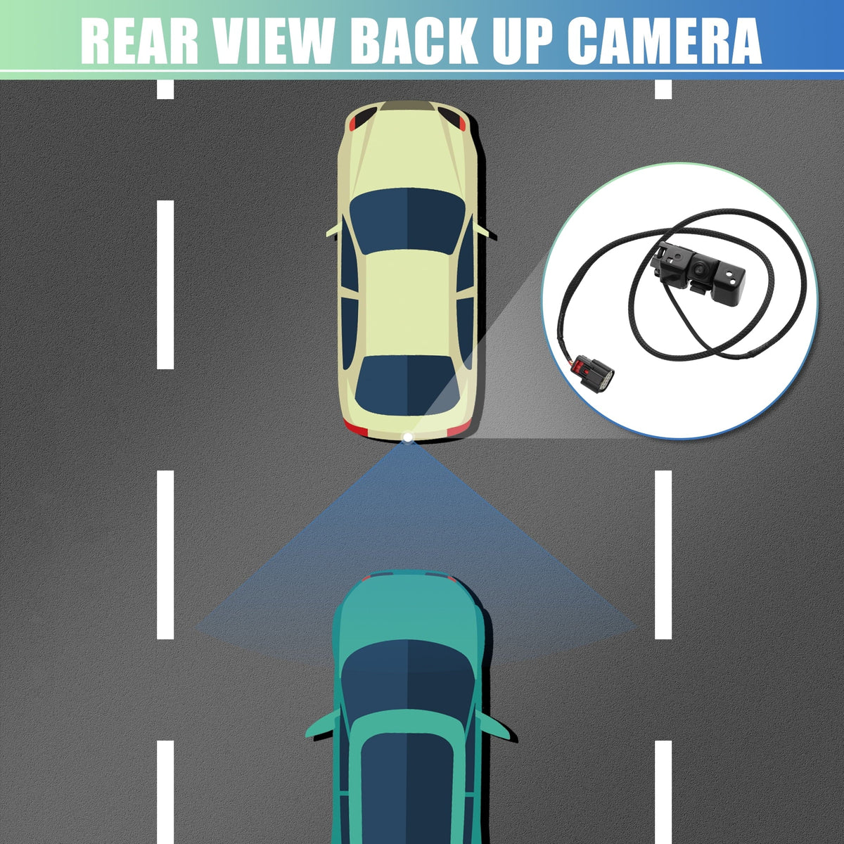 Car Rear View Backup Camera Parking Reverse Camera 23244435 for Chevrolet Sizeilverado 1500 2500 3500 for GMC Sizeierra
